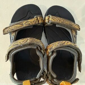 Teva Kids Sandals in Black and Tan